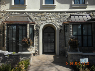 Copper metal panal roofing